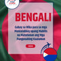 Language Guide For Bengali in Filipino (Tagalog)
