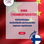 Language Guide For Chinese (Simplified) in Finnish