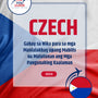 Language Guide For Czech in Filipino (Tagalog)