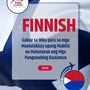Language Guide For Finnish in Filipino (Tagalog)