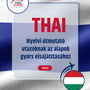 Language Guide For Thai in Hungarian