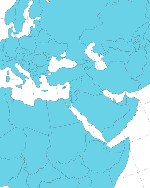 eSIM for Middle East (13 areas)