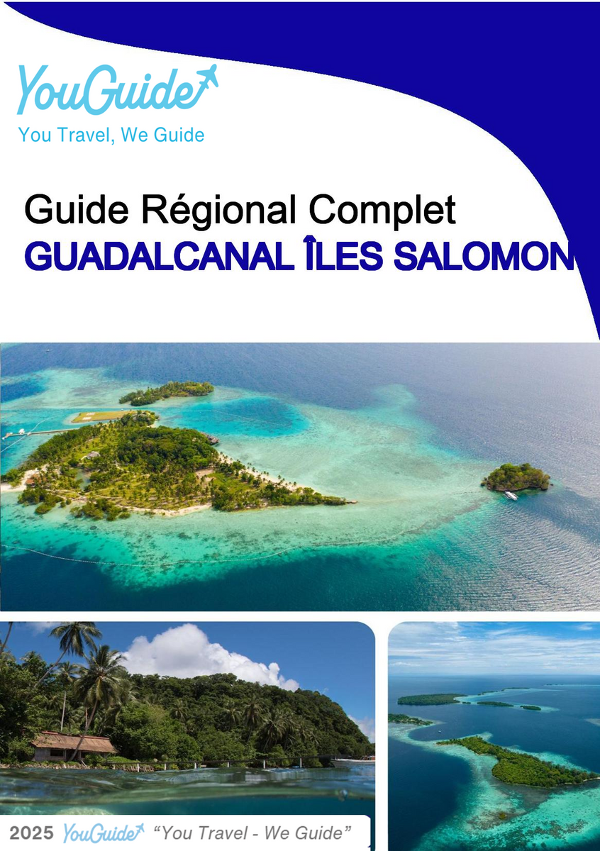 The Regional travel guide for Guadalcanal (Solomon Islands)