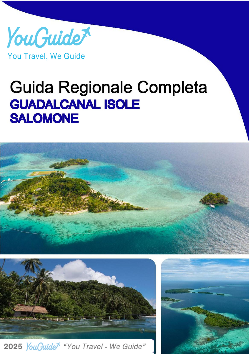 The Regional travel guide for Guadalcanal (Solomon Islands)