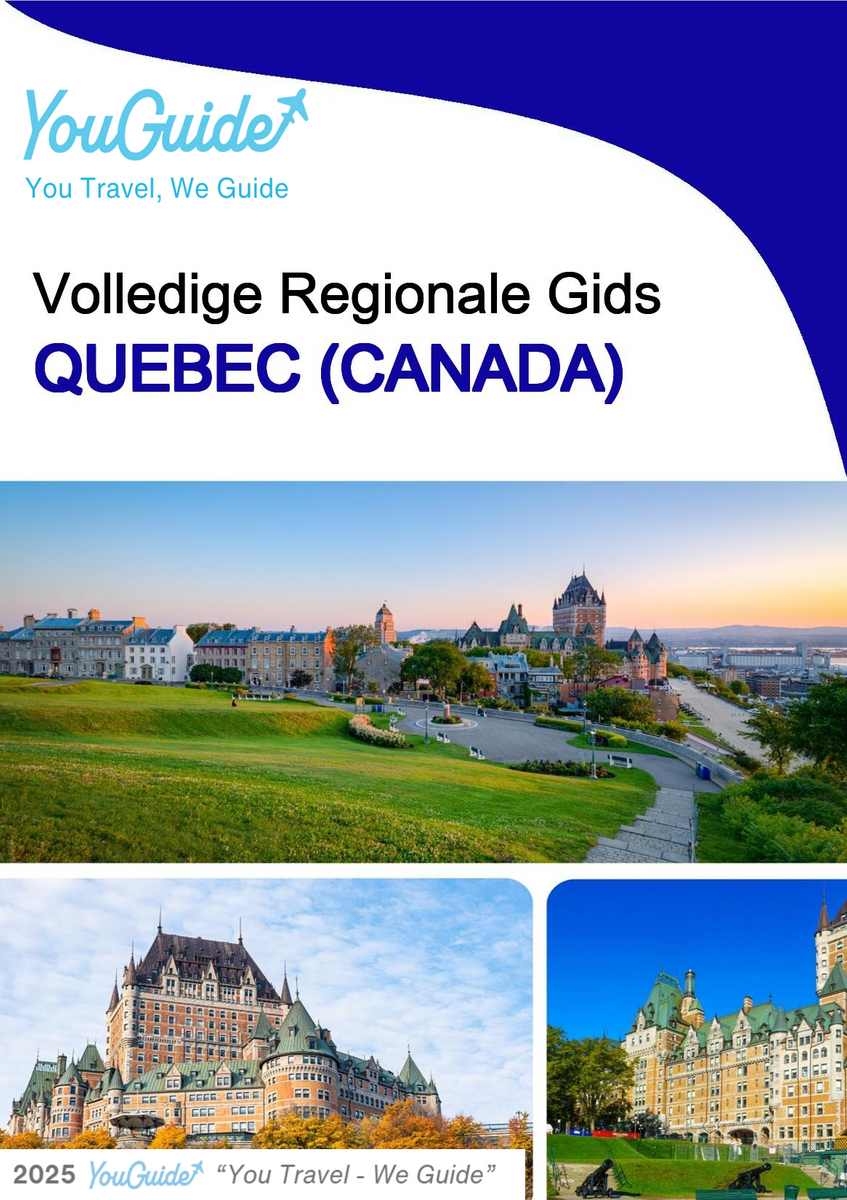 The Regional travel guide for Quebec (Canada)