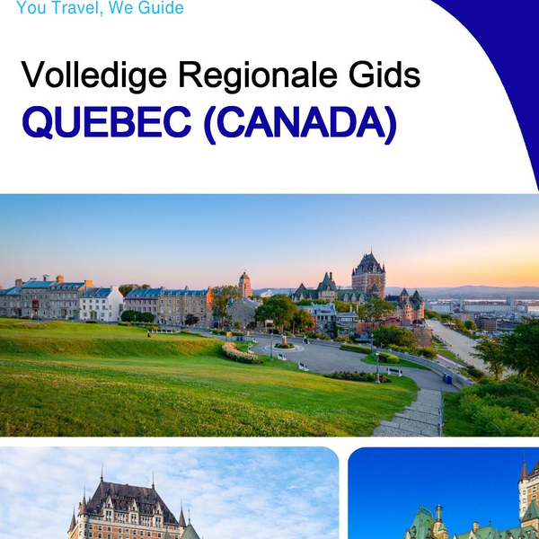 The Regional travel guide for Quebec (Canada)