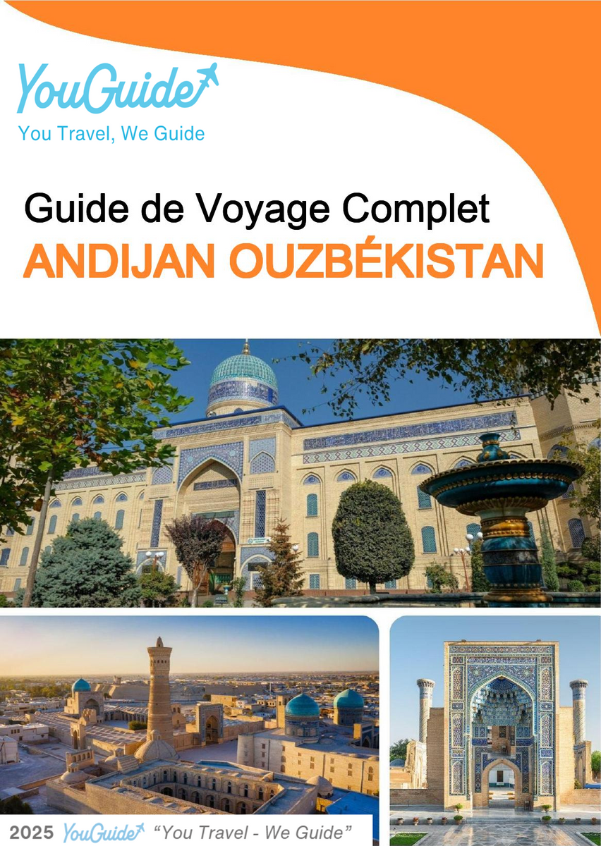 The city guide for Andijan (Uzbekistan)