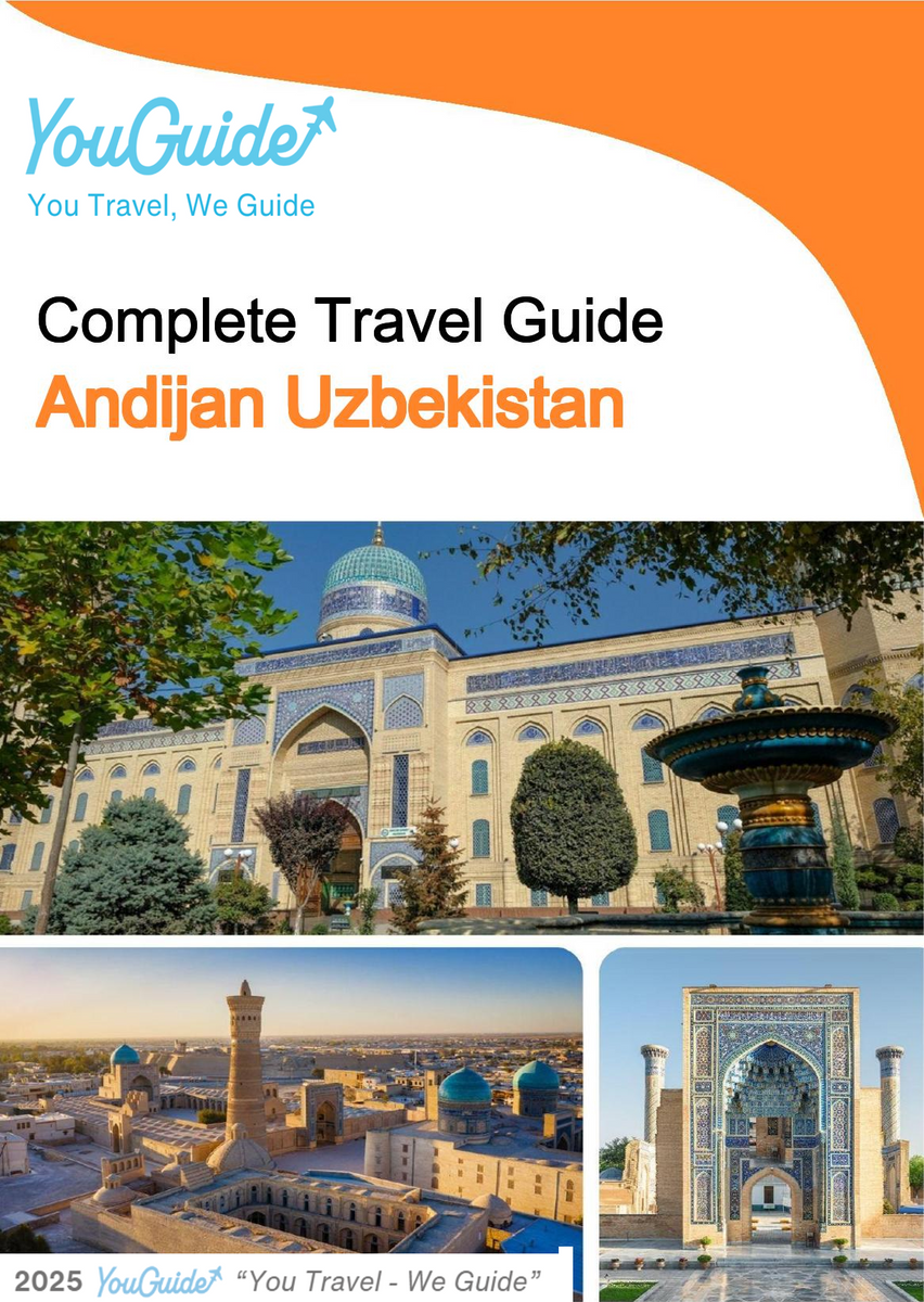 The city guide for Andijan (Uzbekistan)