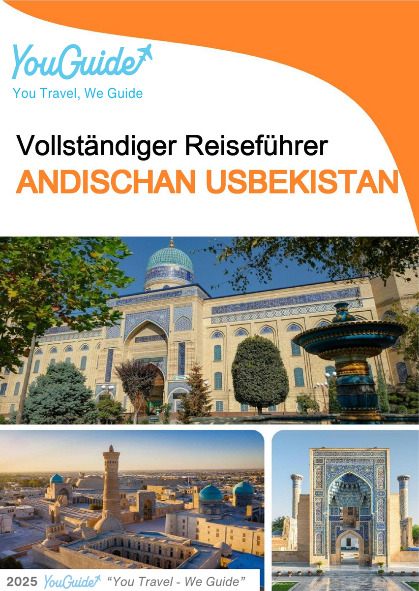 The city guide for Andijan (Uzbekistan)