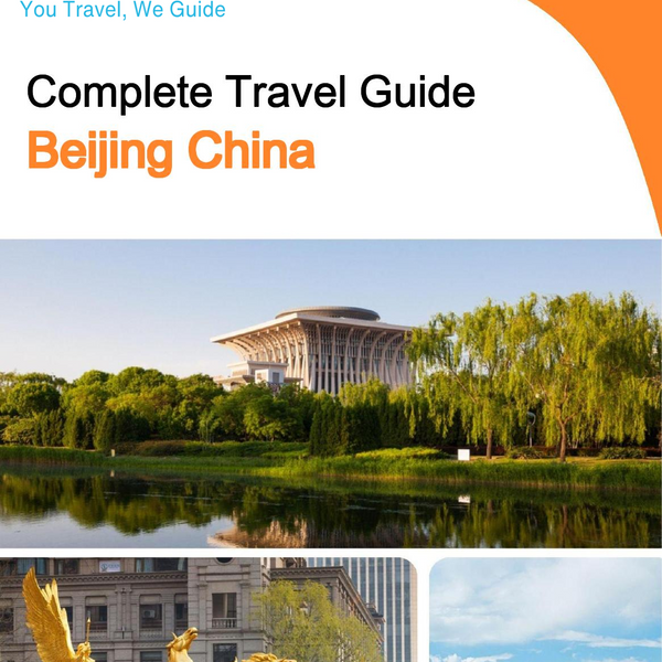 The city guide for Beijing China
