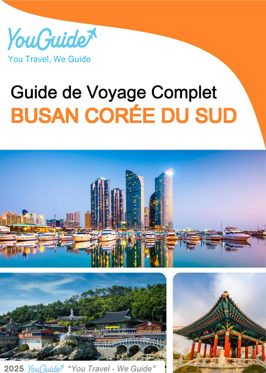 The city guide for Busan (South Korea)