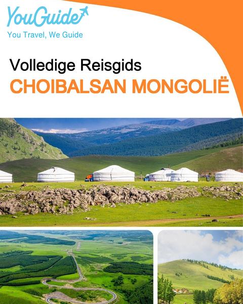 The city guide for Choibalsan (Mongolia)