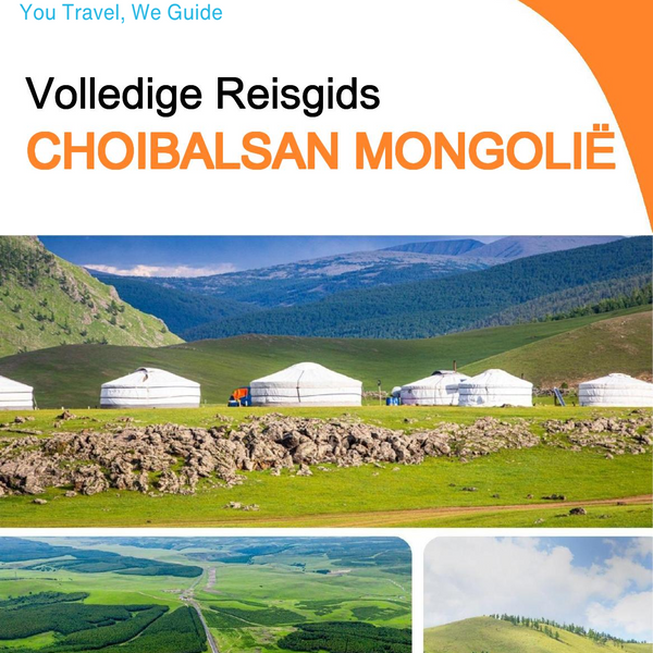 The city guide for Choibalsan (Mongolia)