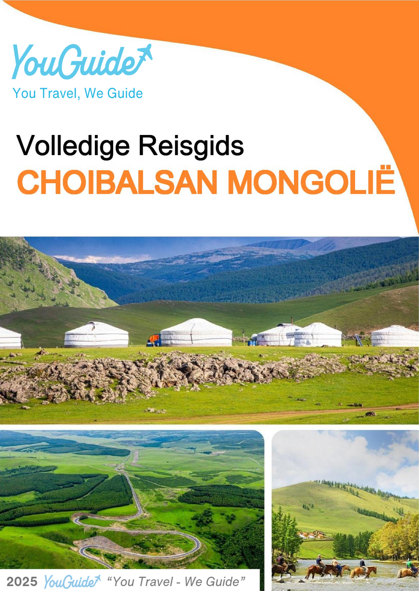 The city guide for Choibalsan (Mongolia)