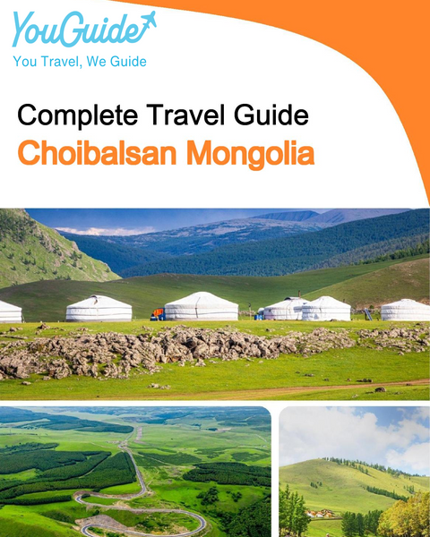 The city guide for Choibalsan (Mongolia)