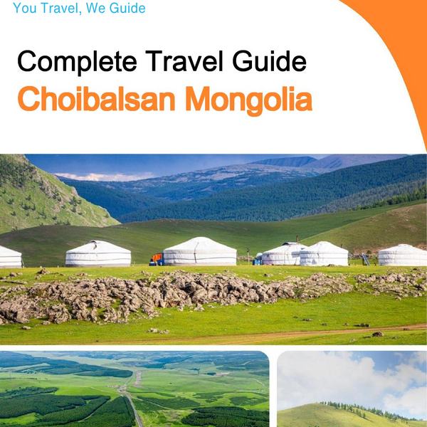 The city guide for Choibalsan (Mongolia)