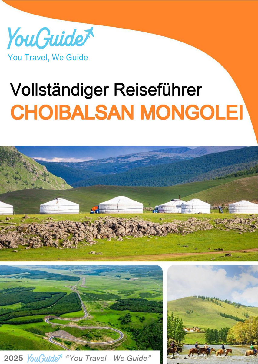 The city guide for Choibalsan (Mongolia)