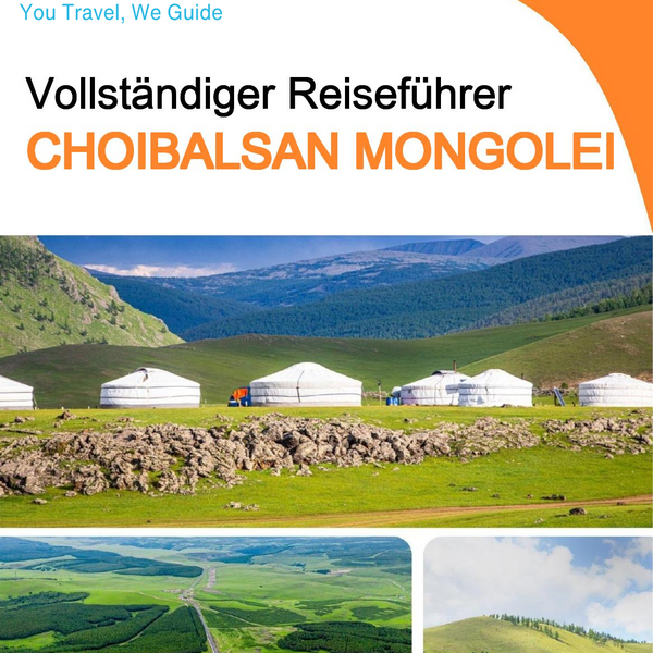 The city guide for Choibalsan (Mongolia)