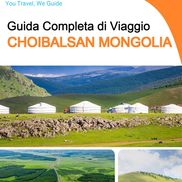 The city guide for Choibalsan (Mongolia)