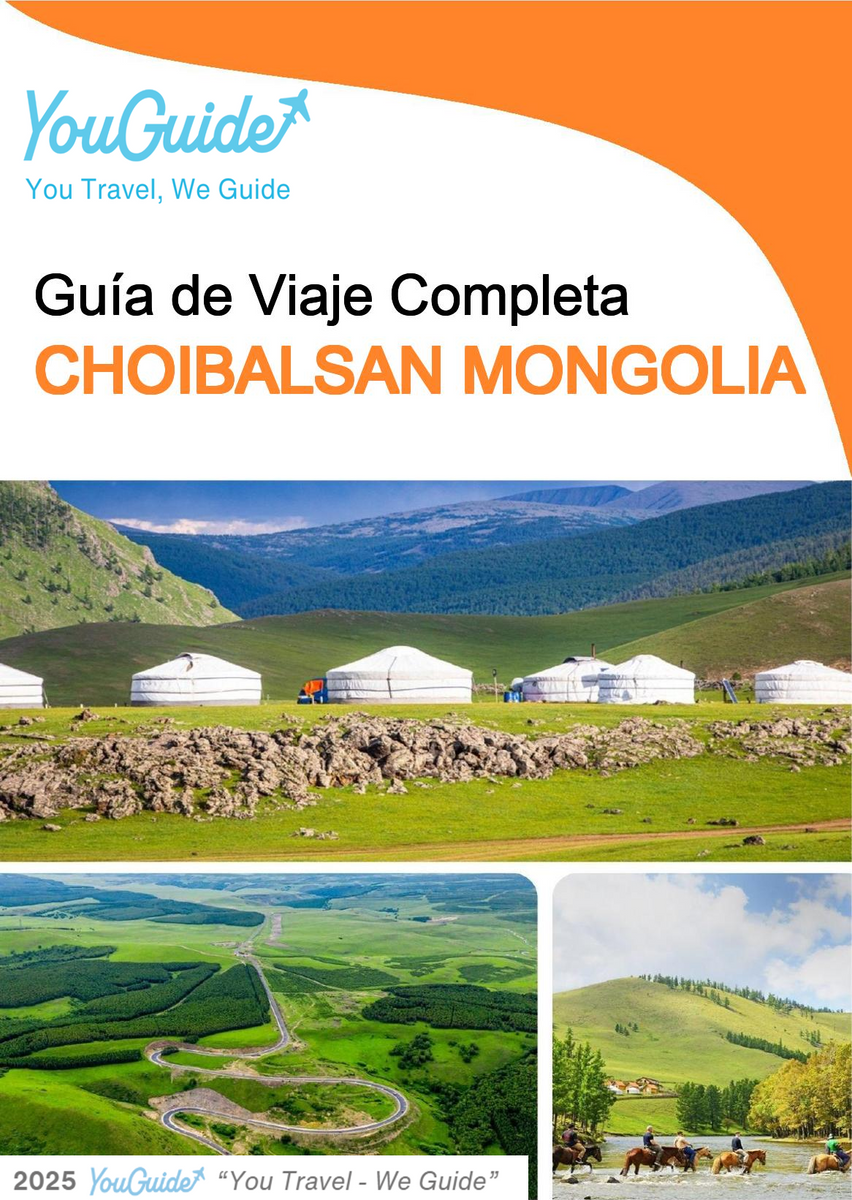 The city guide for Choibalsan (Mongolia)