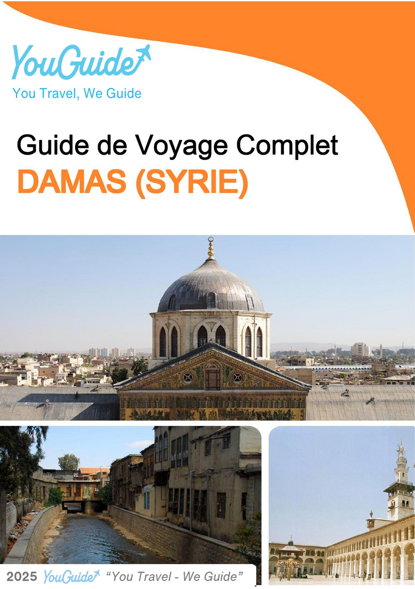 The city guide for Damascus (Syria)