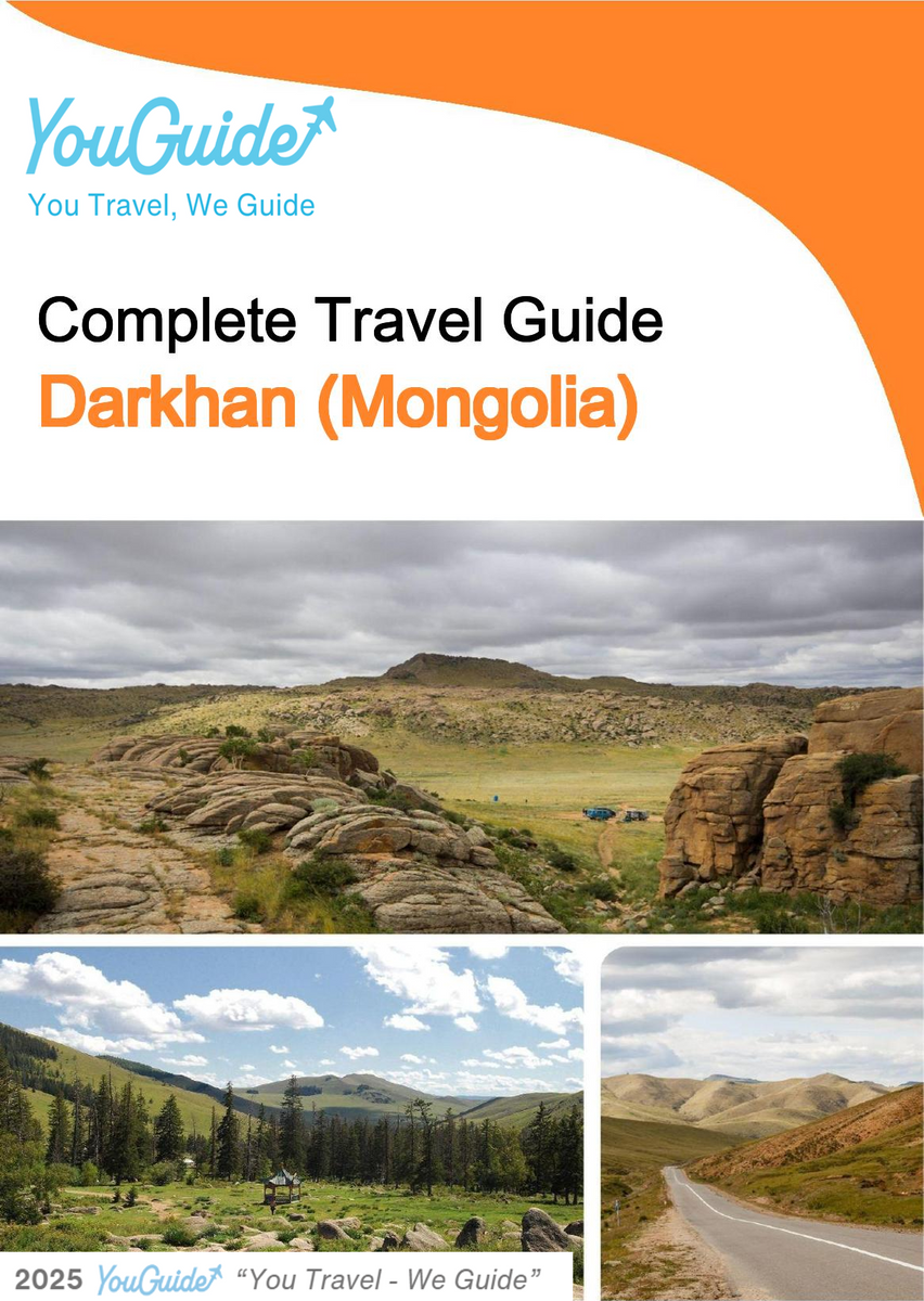 The city guide for Darkhan (Mongolia)