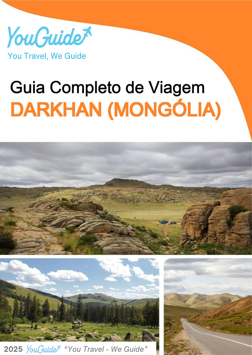 The city guide for Darkhan (Mongolia)