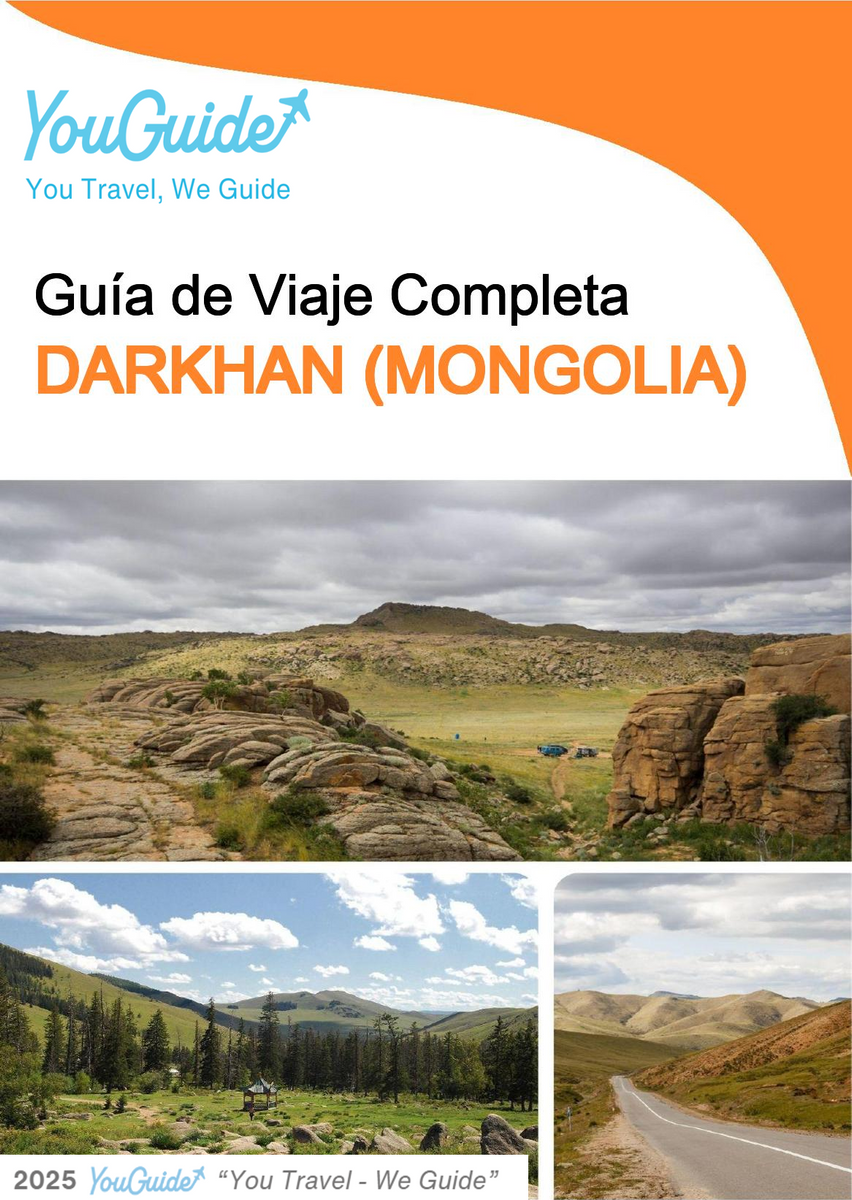 The city guide for Darkhan (Mongolia)