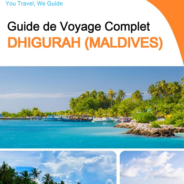 The city guide for Dhigurah (Maldives)