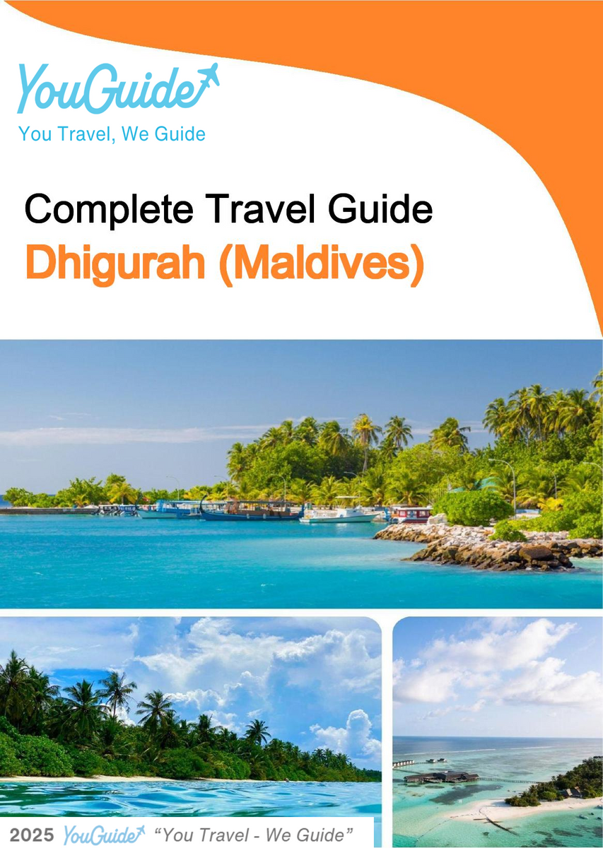 The city guide for Dhigurah (Maldives)