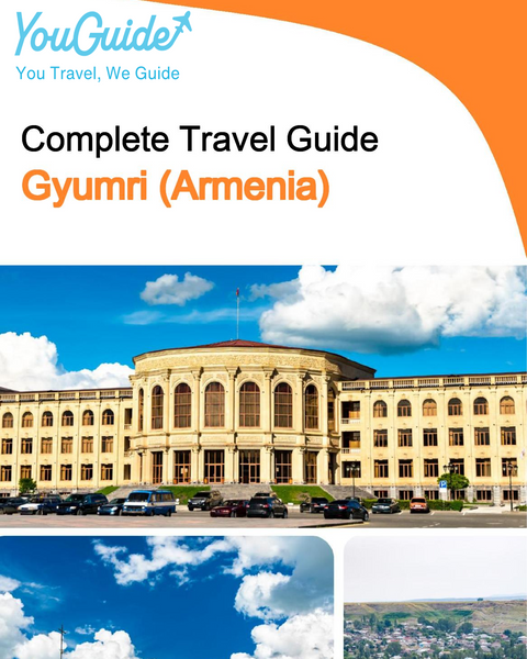 The city guide for Gyumri (Armenia)