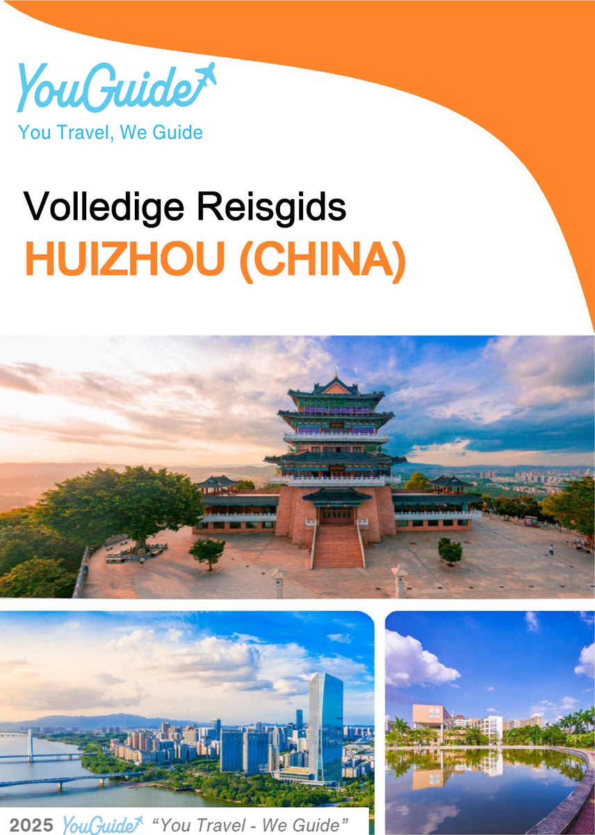 The city guide for Huizhou (China)