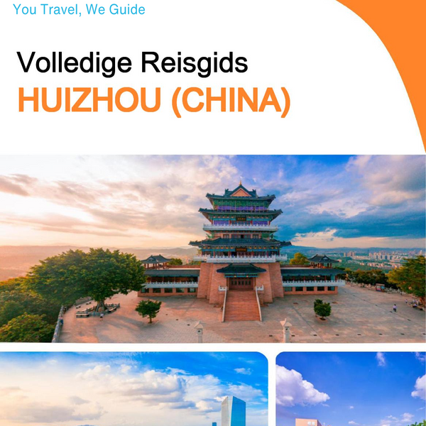 The city guide for Huizhou (China)