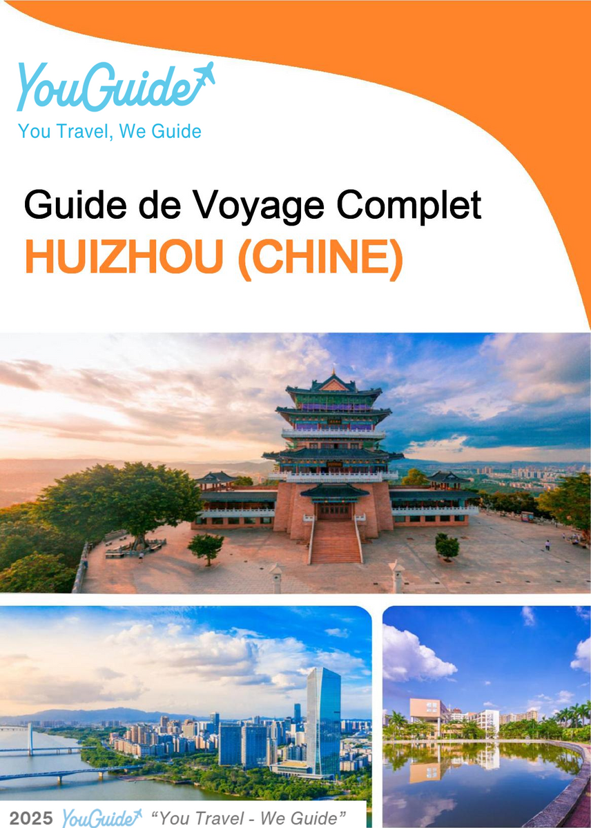The city guide for Huizhou (China)