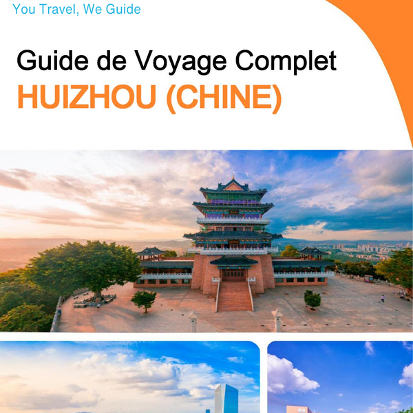 The city guide for Huizhou (China)