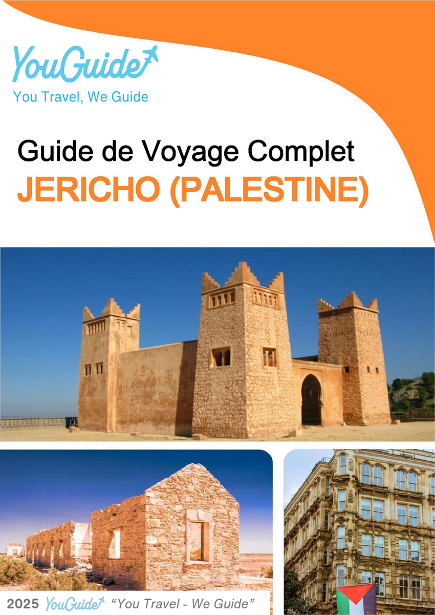 The city guide for Jericho (Palestine)