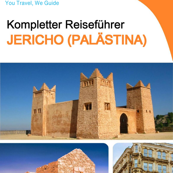 The city guide for Jericho (Palestine)