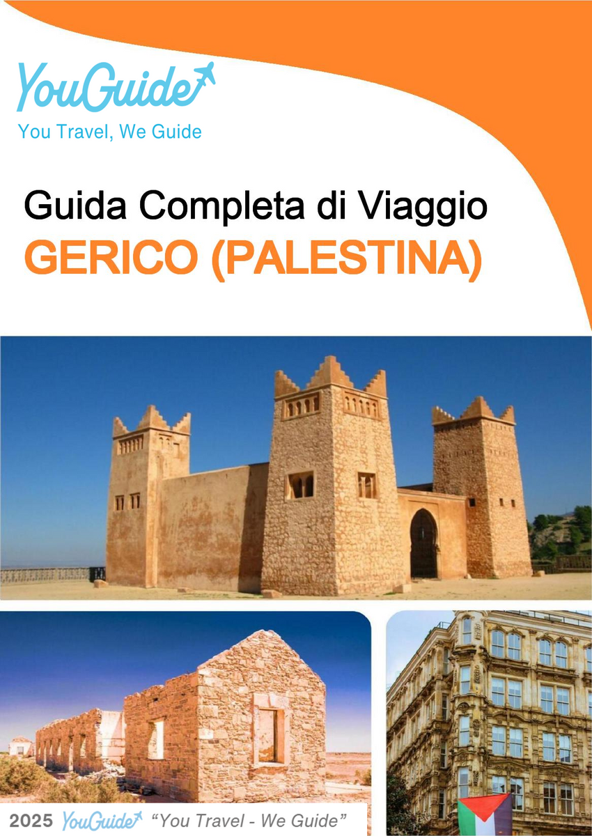 The city guide for Jericho (Palestine)