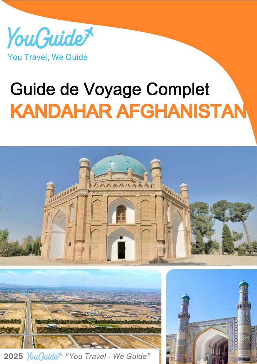 The city guide for Kandahar (Afghanistan)