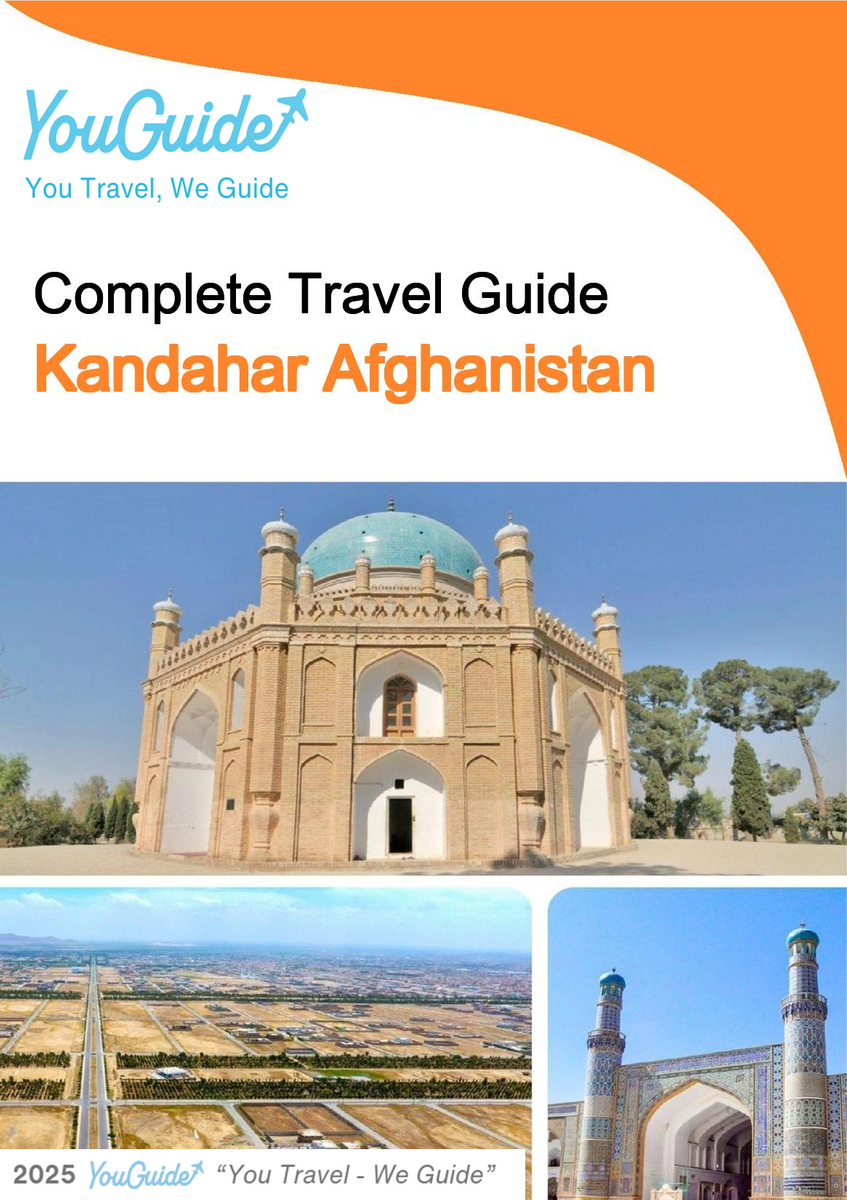 The city guide for Kandahar (Afghanistan)