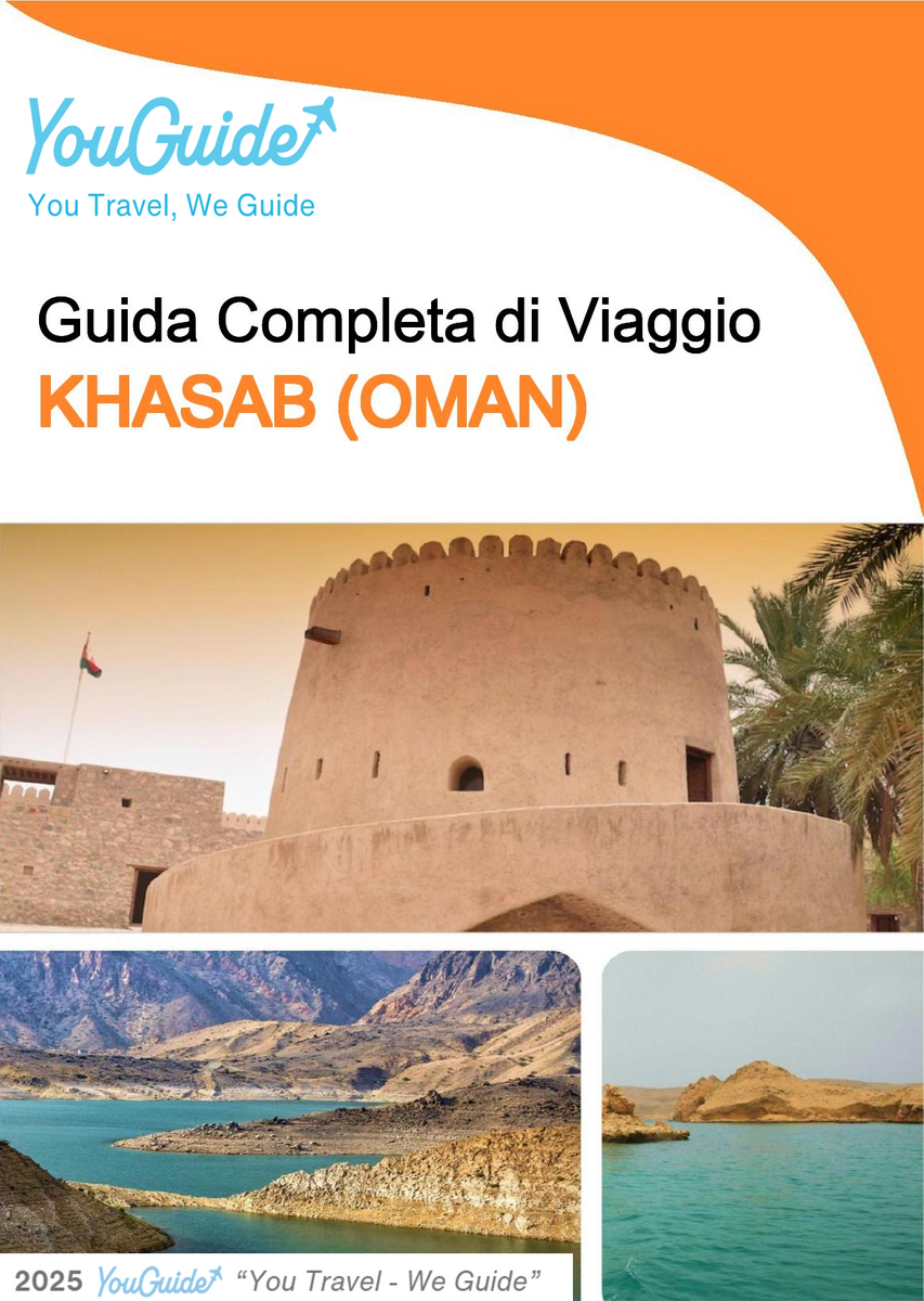The city guide for Khasab (Oman)