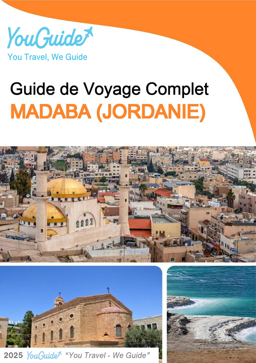 The city guide for Madaba (Jordan)