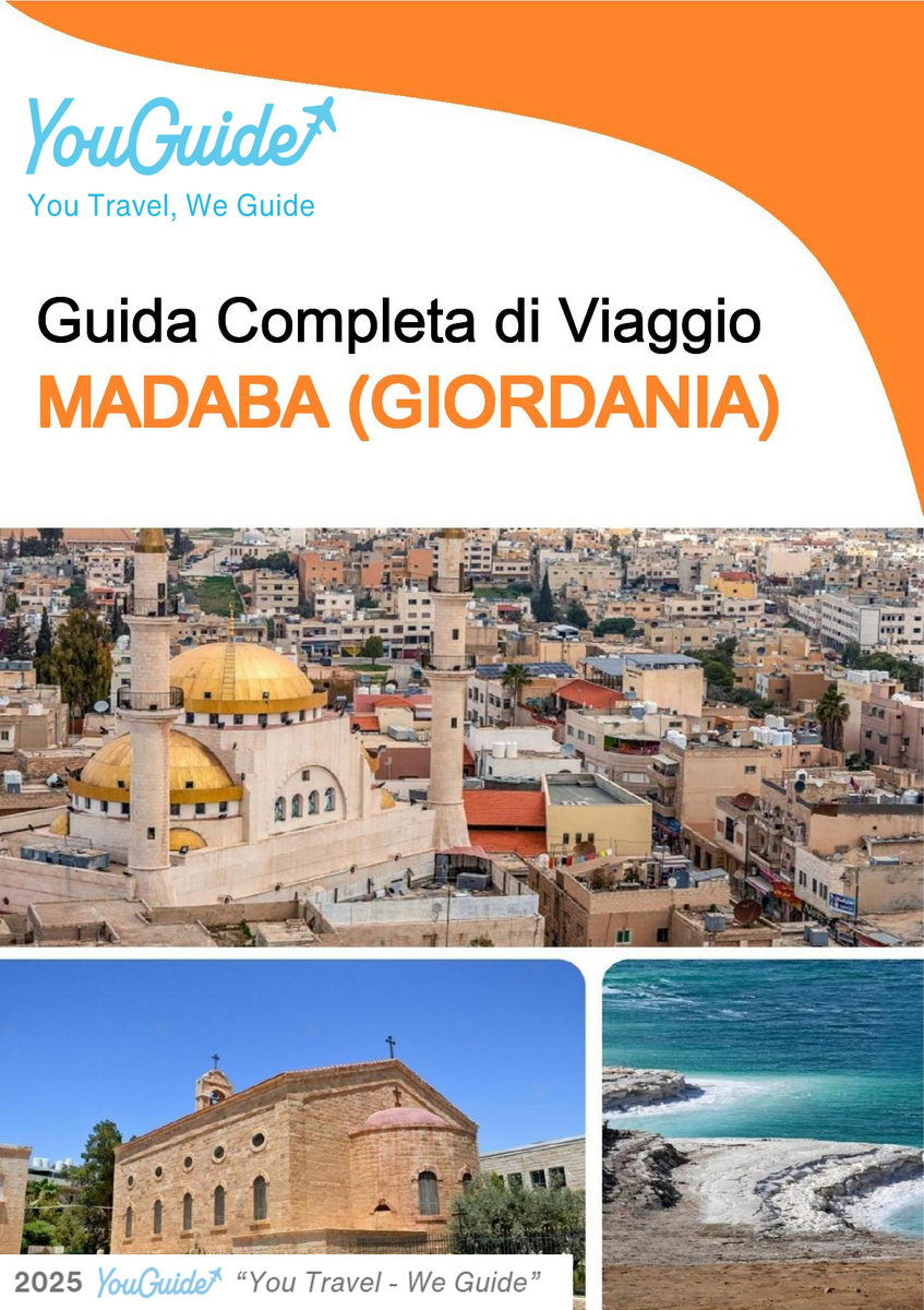 The city guide for Madaba (Jordan)