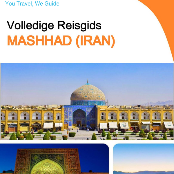 The city guide for Mashhad (Iran)