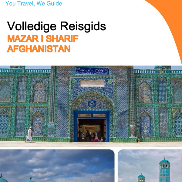 The city guide for Mazar i Sharif (Afghanistan)
