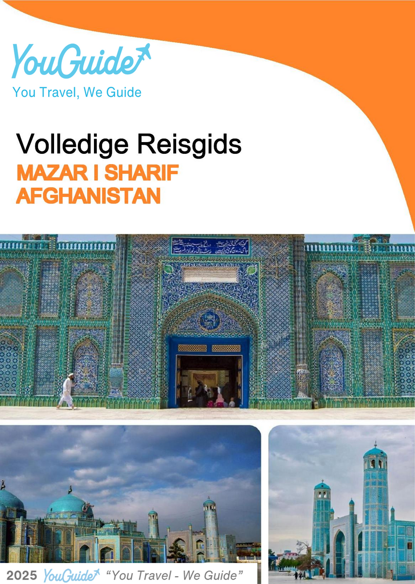 The city guide for Mazar i Sharif (Afghanistan)