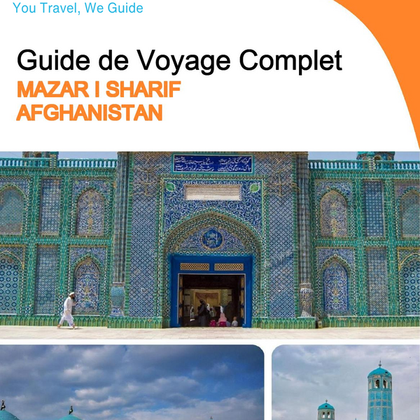 The city guide for Mazar i Sharif (Afghanistan)