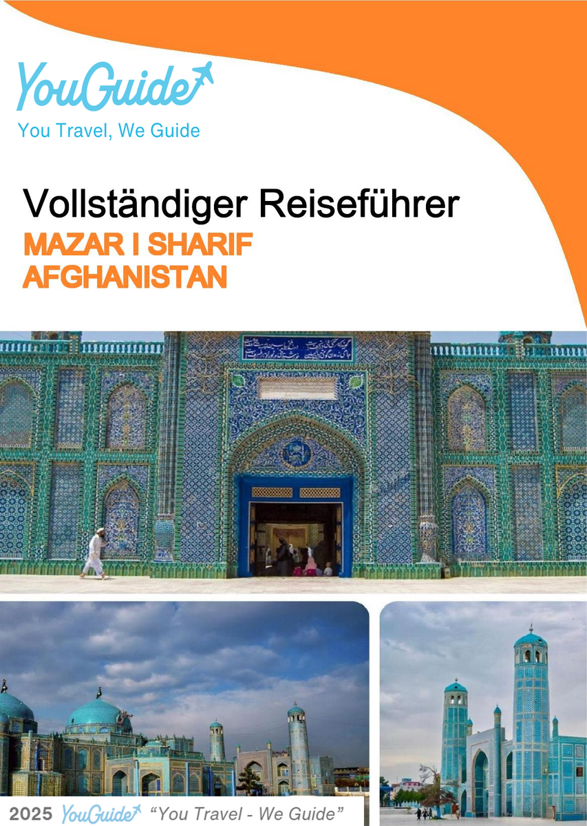 The city guide for Mazar i Sharif (Afghanistan)