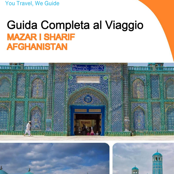 The city guide for Mazar i Sharif (Afghanistan)