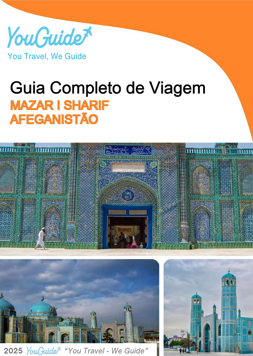 The city guide for Mazar i Sharif (Afghanistan)